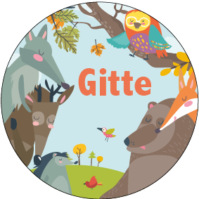 Gitte - Sticker